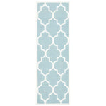 Safavieh Dhurries 632 Rug, DHU632 - Light Blue / Ivory
