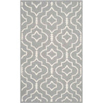 Safavieh Dhurries 637 Rug, DHU637 - Grey / Ivory
