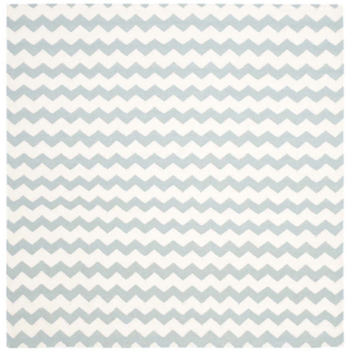 Safavieh Dhurries 644 Rug, DHU644 - Ivory / Blue