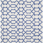 Safavieh Dhurries 753 Rug, DHU753 - Ivory / Purple