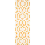 Safavieh Dhurries 753 Rug, DHU753 - Ivory / Yellow