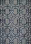 Safavieh Dhurries 860 Rug, DHU860 - Grey / Dark Blue