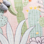 Safavieh Door and Kitchen Mat 373 Rug, DKM373 - Pink / Green