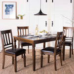 Safavieh Kodiak 5 Piece Dining Set , DNS9204 - Light Oak