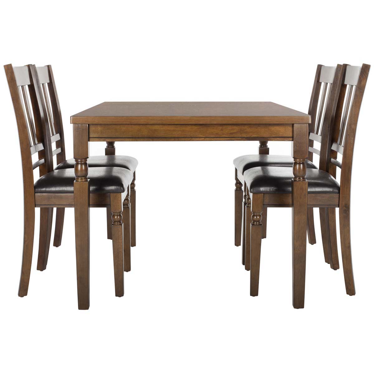 Safavieh Kodiak 5 Piece Dining Set , DNS9204 - Light Oak
