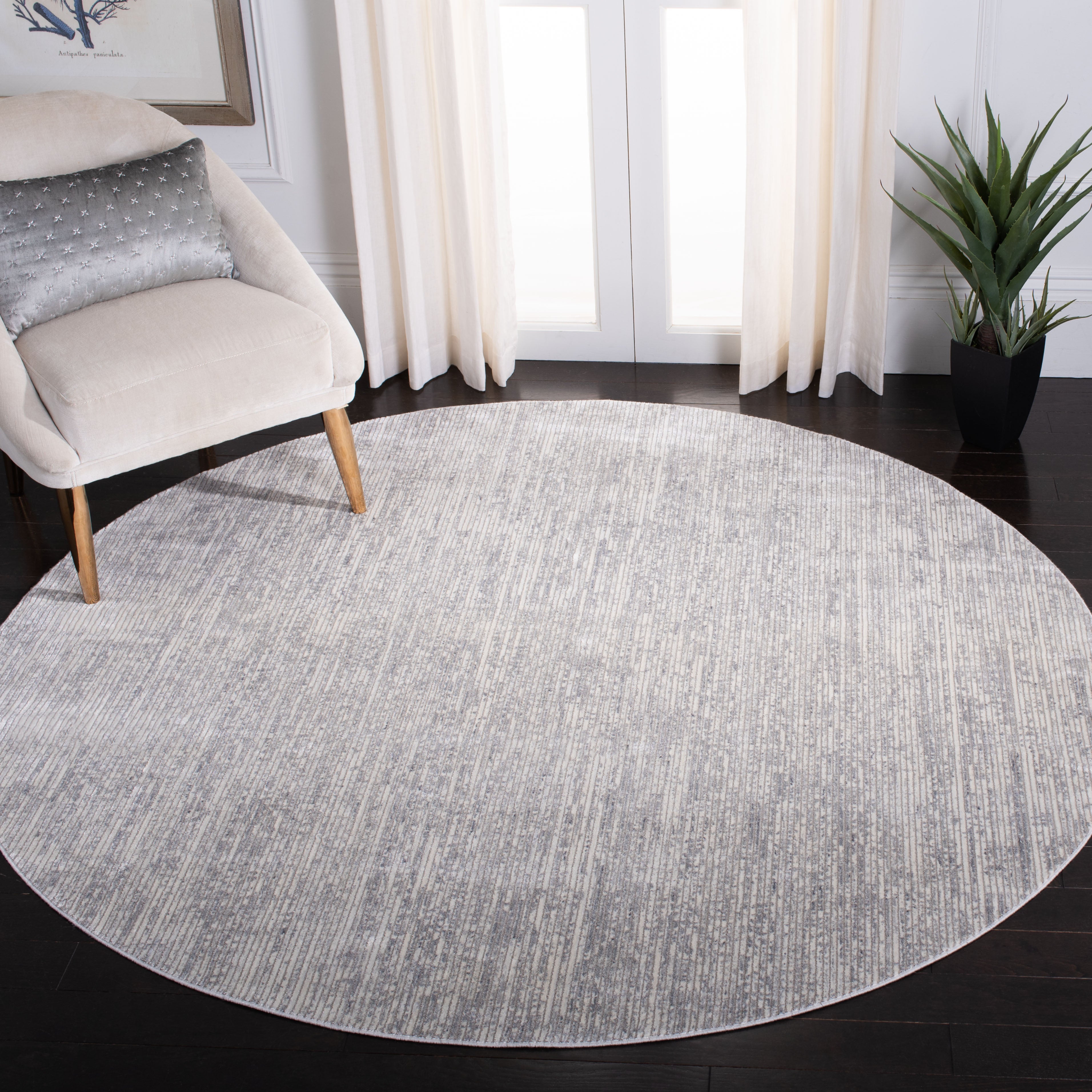 Safavieh Dream 500 Rug, DRM500 - Ivory / Grey