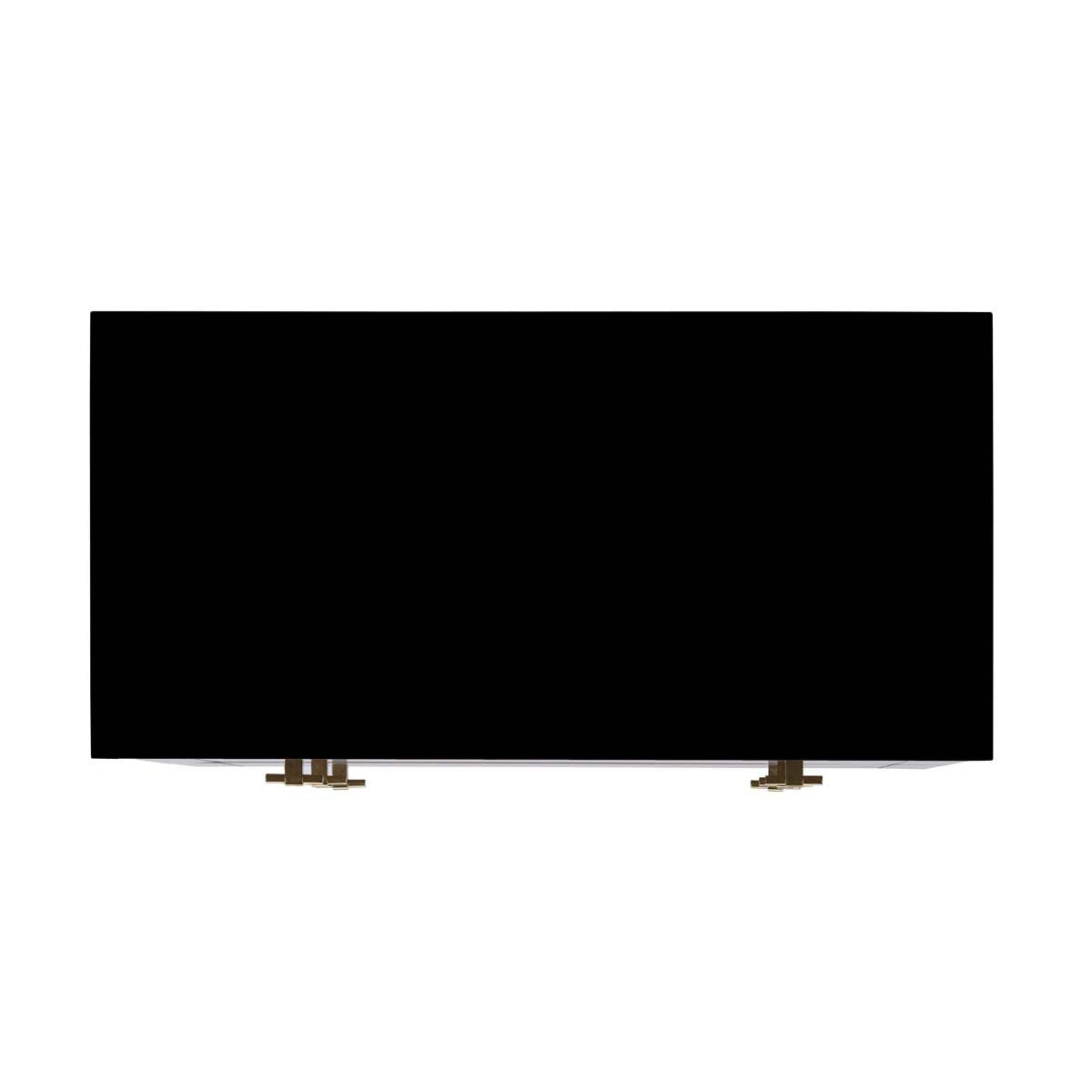 Safavieh Genevieve 3 Drawer Dresser , DRS5000 - Walnut/Black/Gold