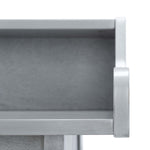 Safavieh Wrigley Desk , DSK1400 - Dark Grey