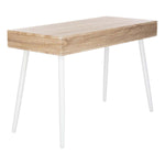 Safavieh Jorja 1 Drawer 1 Shelf Desk , DSK2200 - Natural/White