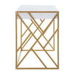 Safavieh Elaine 1 Drawer Desk , DSK2201 - White/Gold