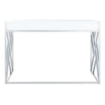Safavieh Elaine 1 Drawer Desk , DSK2201 - White/Silver
