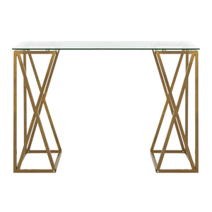 Safavieh Theresa Glass Top Desk , DSK2202
