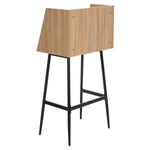 Safavieh Xander Modern Secretary Desk , DSK2203 - Natural/Black