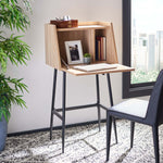 Safavieh Xander Modern Secretary Desk , DSK2203 - Natural/Black