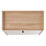 Safavieh Xander Modern Secretary Desk , DSK2203 - Natural/Black