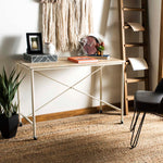 Safavieh Callie Rolling Desk , DSK2204 - Rustic Brown/Cream