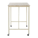 Safavieh Callie Rolling Desk , DSK2204 - Rustic Brown/Cream