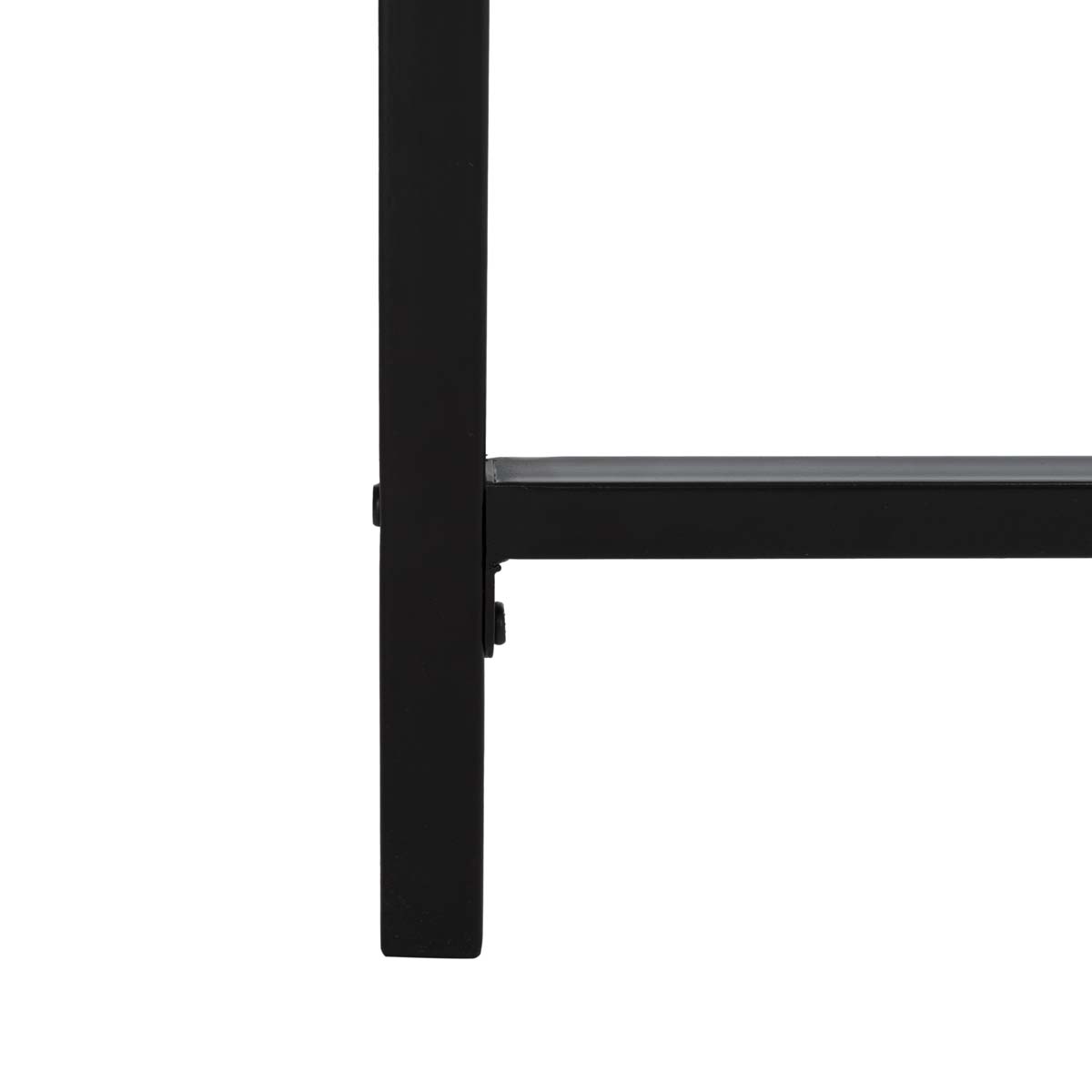 Safavieh Alan 1 Shelf Desk With Drawer , DSK2205 - Rustic Brown/Black