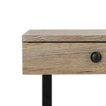Safavieh Hilton 3 Drawer Desk , DSK2206 - Rustic Brown/Black