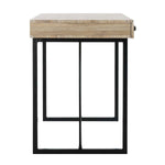 Safavieh Hilton 3 Drawer Desk , DSK2206 - Rustic Brown/Black
