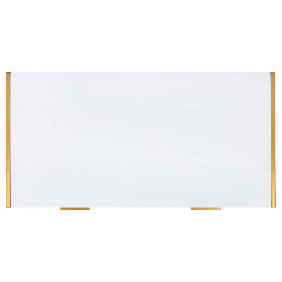 Safavieh Elodie 1 Drawer Desk , DSK2209 - White/Gold