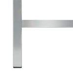 Safavieh Hayden 3 Shelf Standing Desk , DSK2210 - White/Chrome
