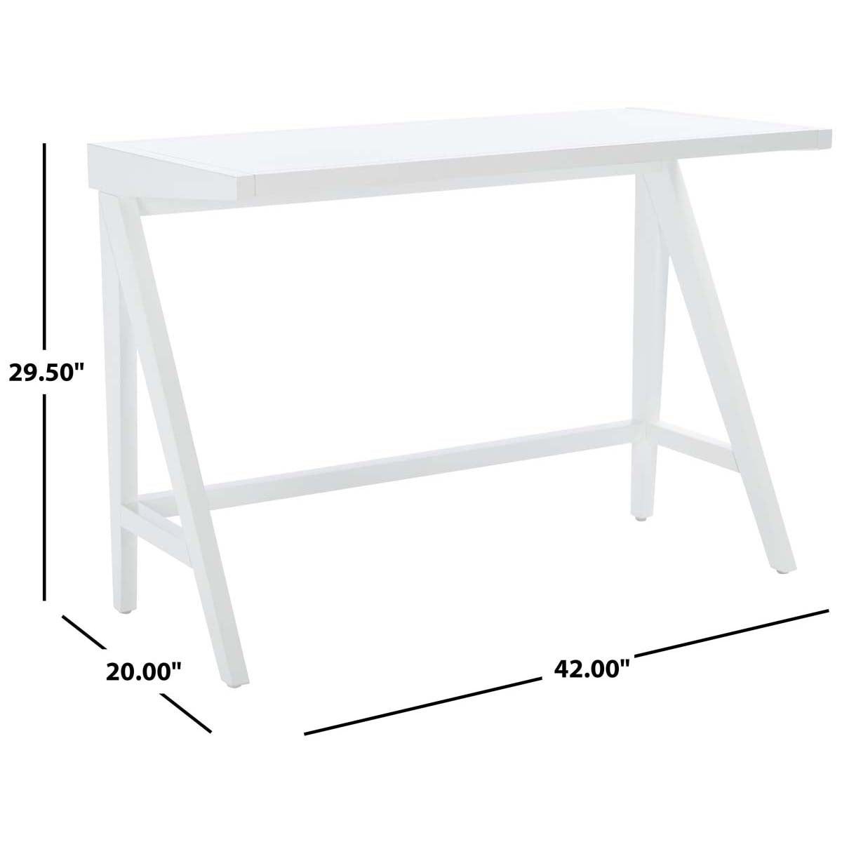 Safavieh Ripley Desk  , DSK5001 - White