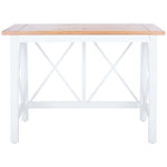 Safavieh Freyr Desk , DSK5008 - Natural / White