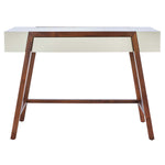 Safavieh Marwood Desk , DSK5012 - White / Brown