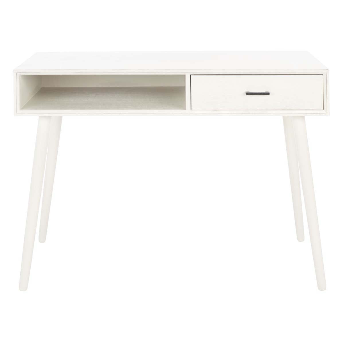 Safavieh Remy 1 Drawer Writing  Desk , DSK5700 - Distressed White