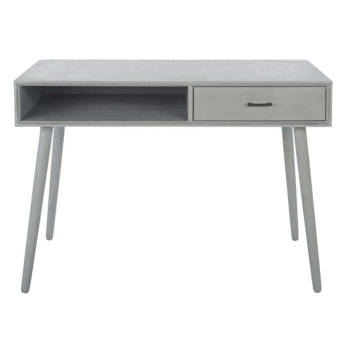 Safavieh Remy 1 Drawer Writing  Desk , DSK5700 - Distressed Grey