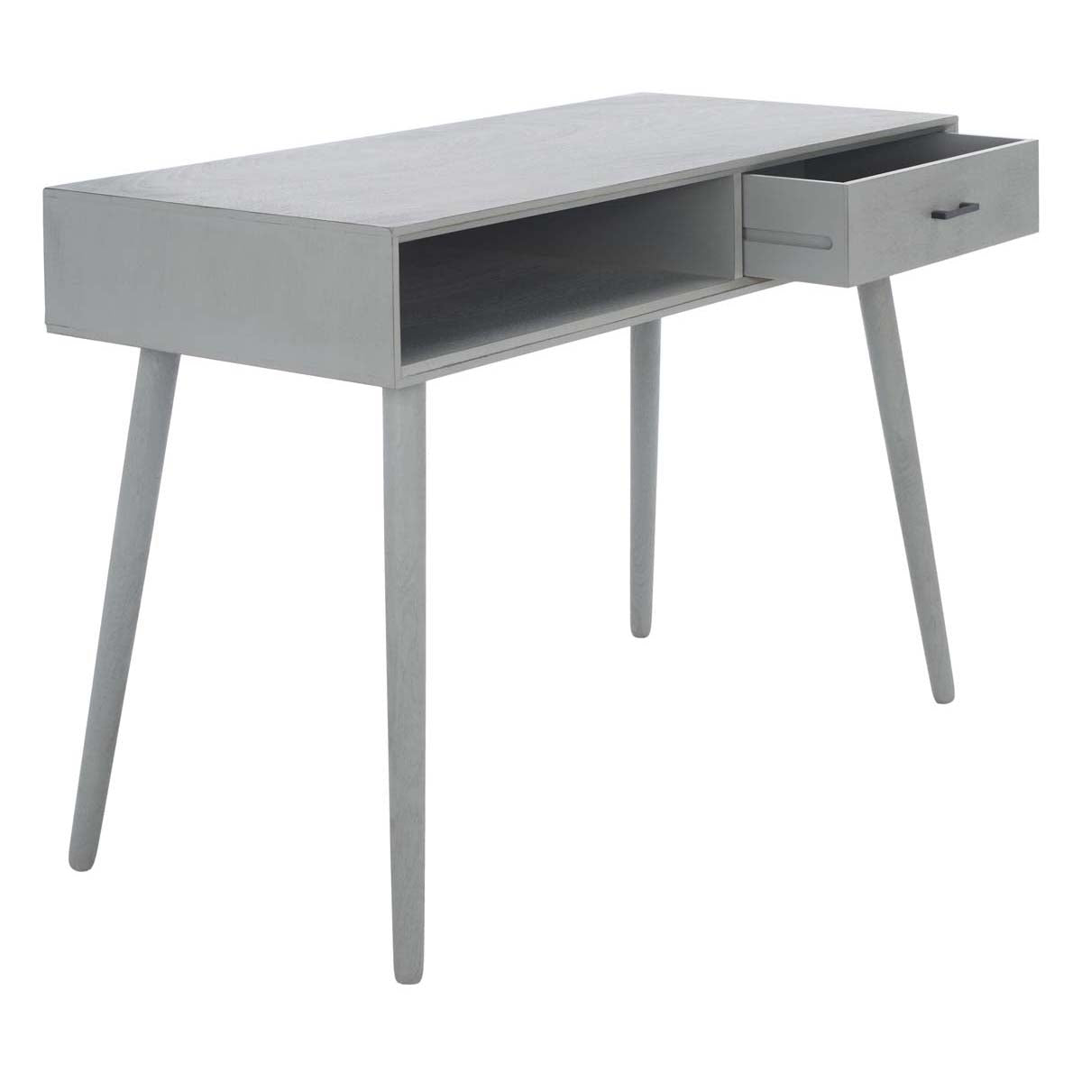Safavieh Remy 1 Drawer Writing  Desk , DSK5700 - Distressed Grey