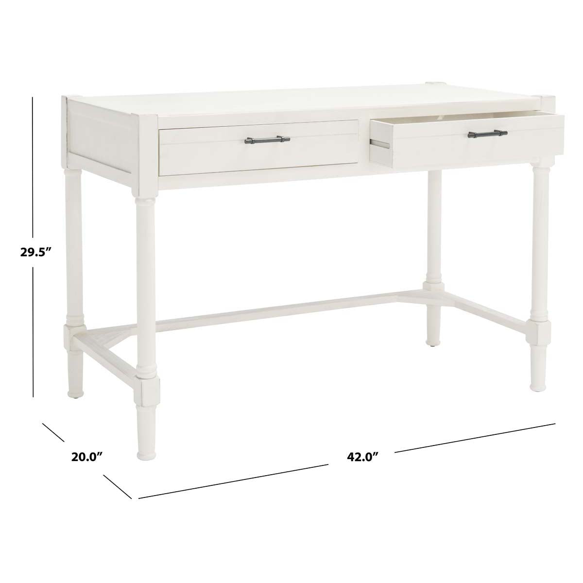 Safavieh Filbert Writing Desk , DSK5701 - Distressed White
