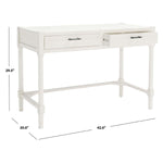 Safavieh Filbert Writing Desk , DSK5701 - Distressed White