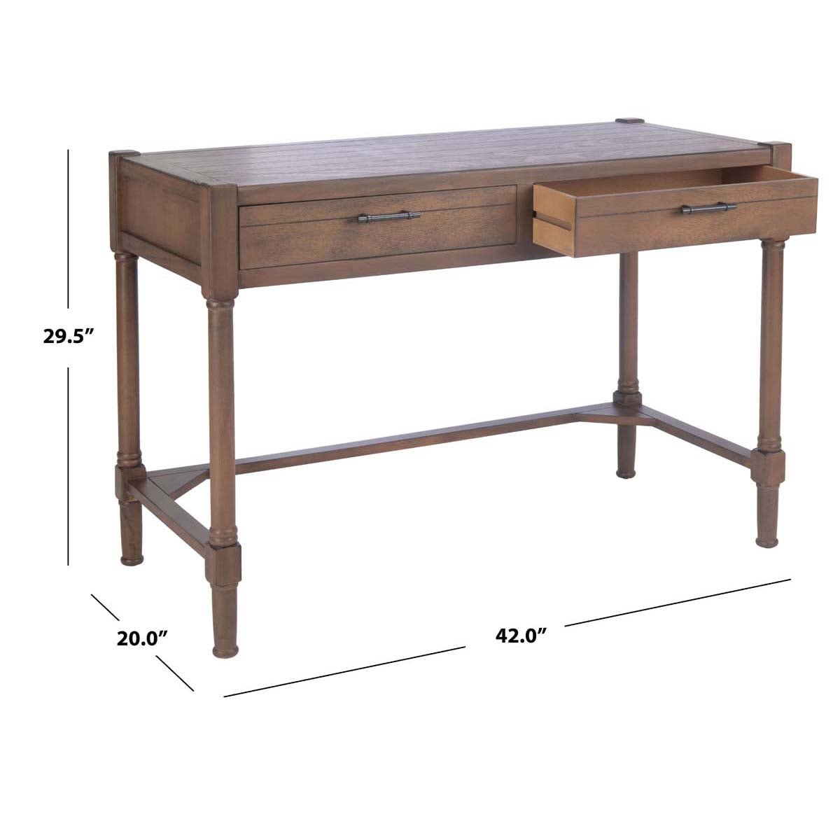 Safavieh Filbert Writing Desk, DSK5701 - Brown