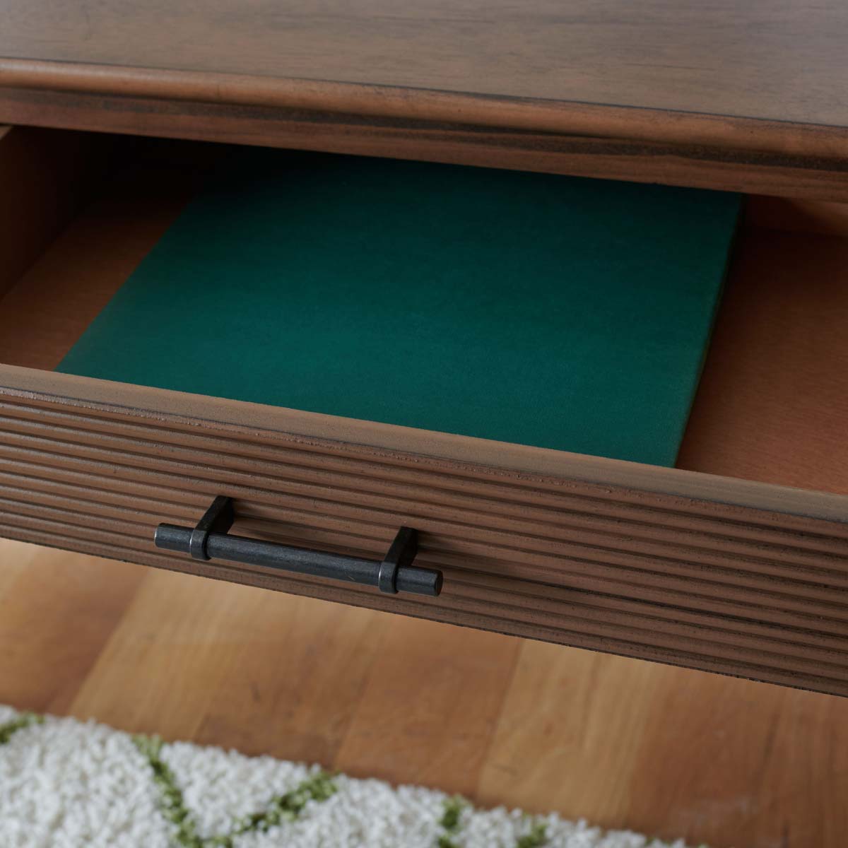 Safavieh Layce 2 Drawer Desk , DSK5704 - Brown