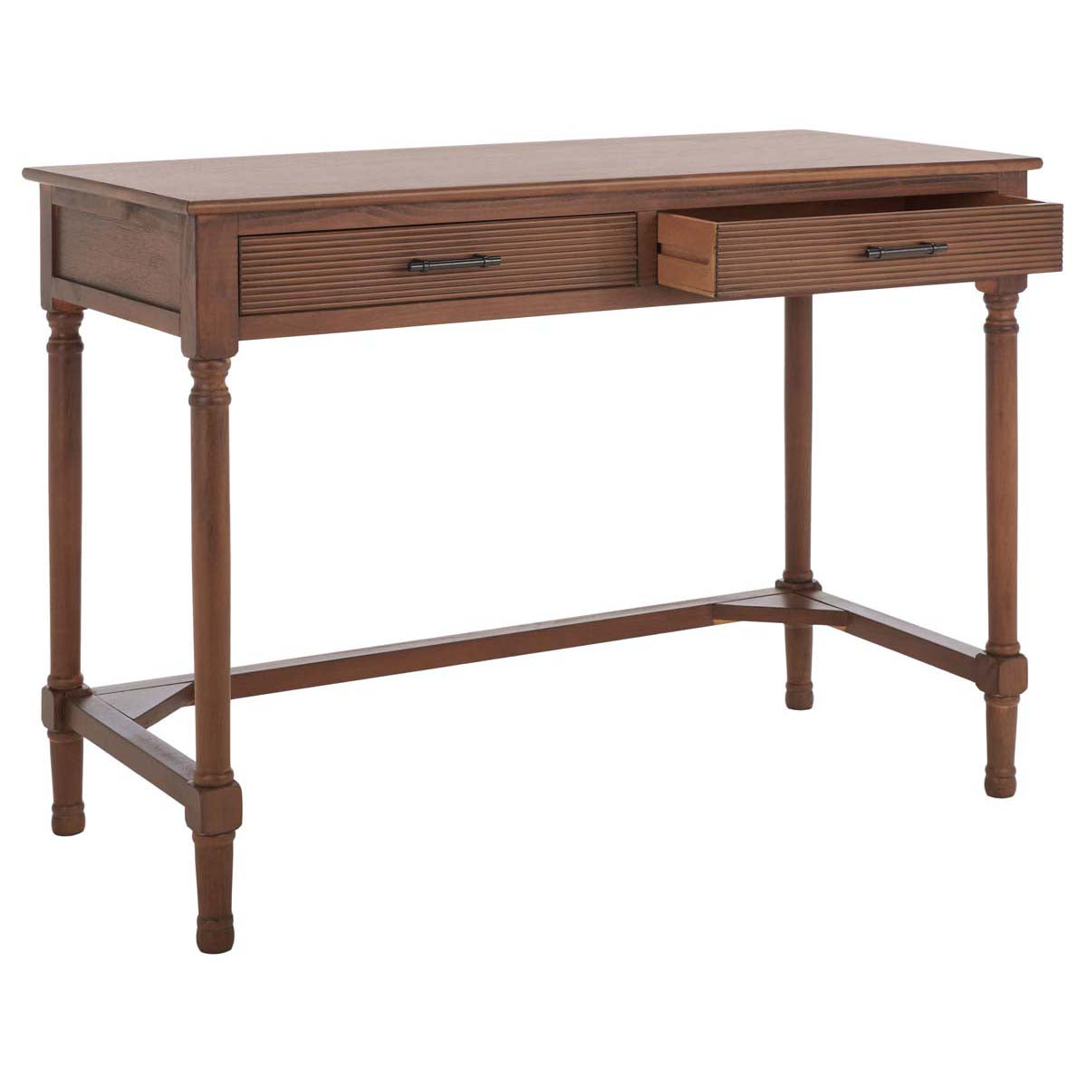 Safavieh Layce 2 Drawer Desk , DSK5704 - Brown