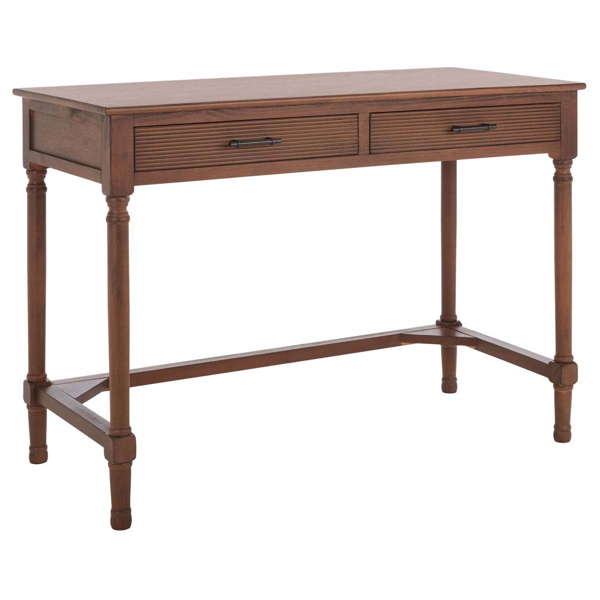 Safavieh Layce 2 Drawer Desk , DSK5704 - Brown