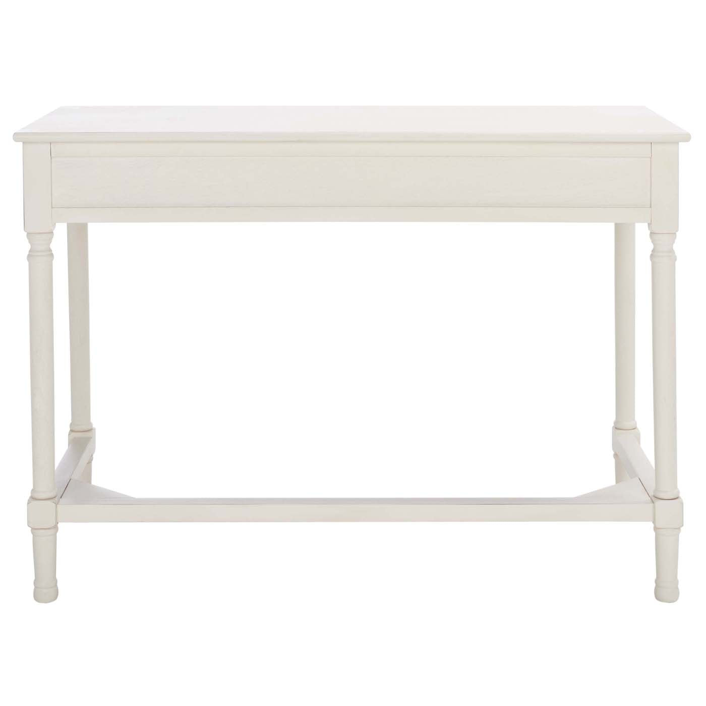Safavieh Ryleigh 2 Drawer Desk , DSK5706 - Distrssed White
