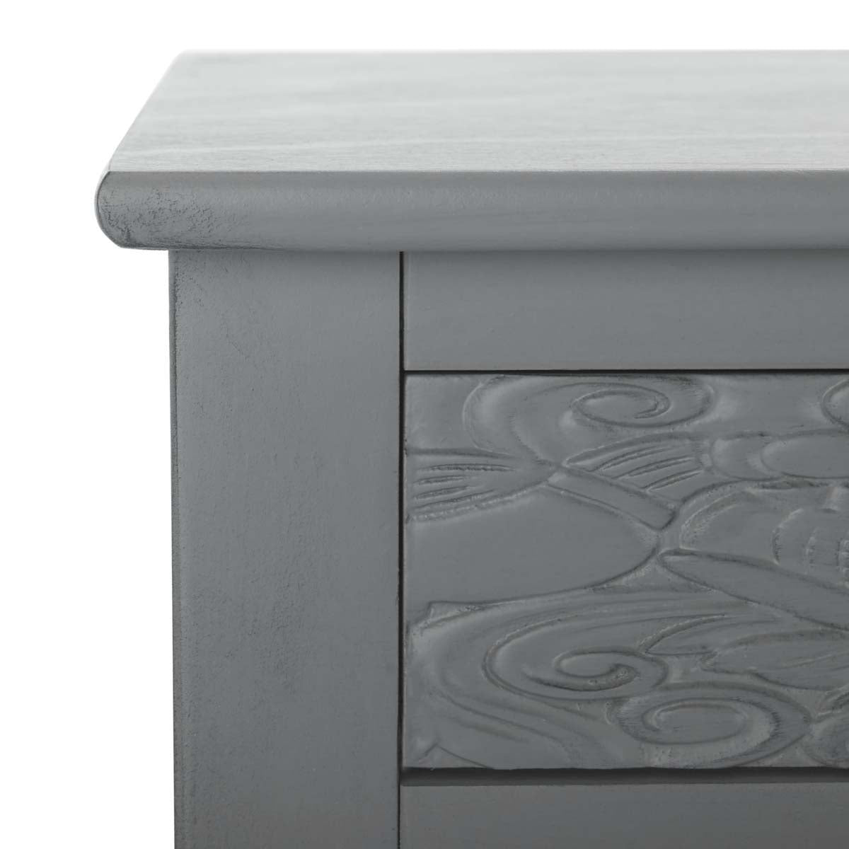 Safavieh Ryleigh 2 Drawer Desk , DSK5706 - Distressed Grey