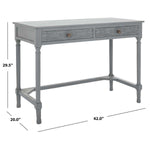 Safavieh Ryleigh 2 Drawer Desk , DSK5706 - Distressed Grey