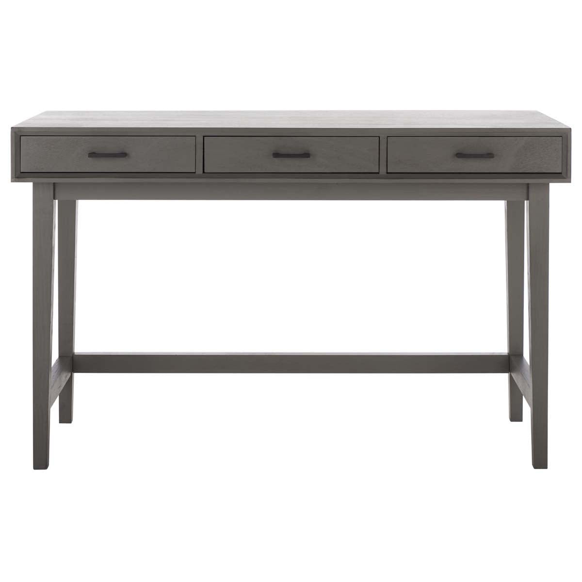 Safavieh Hawthorn 3 Drawer Desk , DSK5709 - Distressed Grey