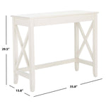 Safavieh Kaytee Desk , DSK5713 - Distrssed White
