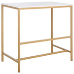 Safavieh Viv Glossy Wooden Desk , DSK5801 - White / Gold