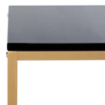 Safavieh Viv Glossy Wooden Desk , DSK5801 - Black / Gold