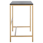 Safavieh Viv Glossy Wooden Desk , DSK5801 - Black / Gold