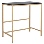Safavieh Viv Glossy Wooden Desk , DSK5801 - Black / Gold