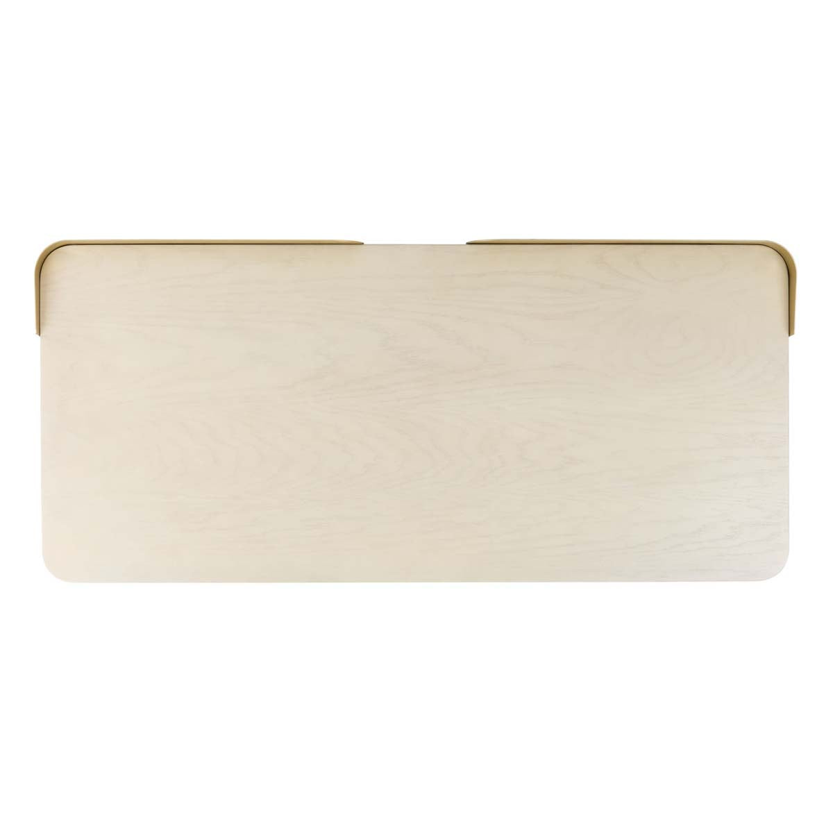 Safavieh Parker 1 Drawer Desk , DSK6400 - White Washed/Gold