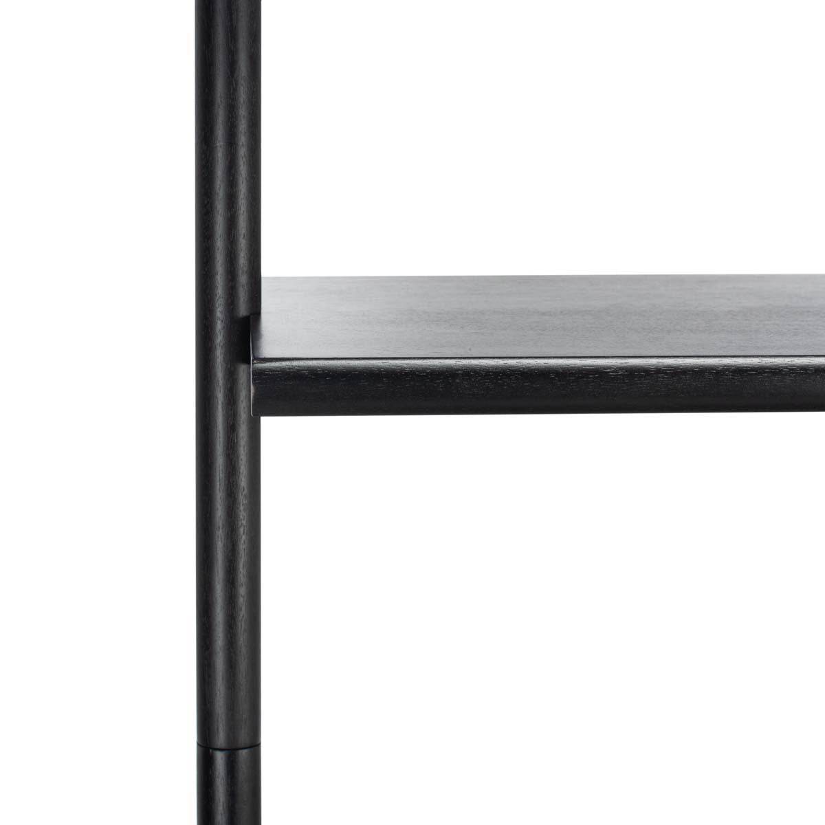 Safavieh Pamella 2 Shelf Leaning Desk , DSK9400 - Black