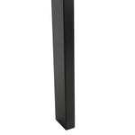 Safavieh Kamy 2 Shelf Leaning Desk , DSK9401 - Honey Brown / Charcoal